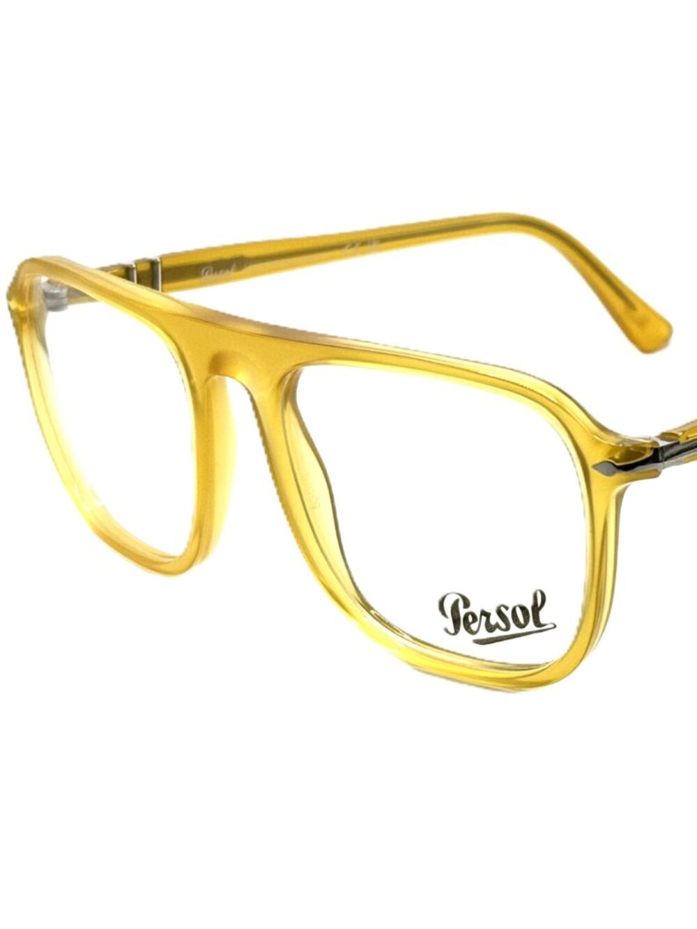 NEW PERSOL PO 3359-V JACQUES 204 MIELE-YELLOW MEN EYEGLASSES 53MM 19 145